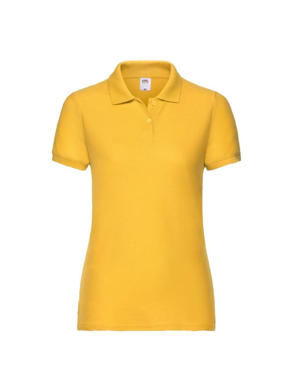 Fruit of the Loom Ladies Polo Shirt (Clearance) - Image 3