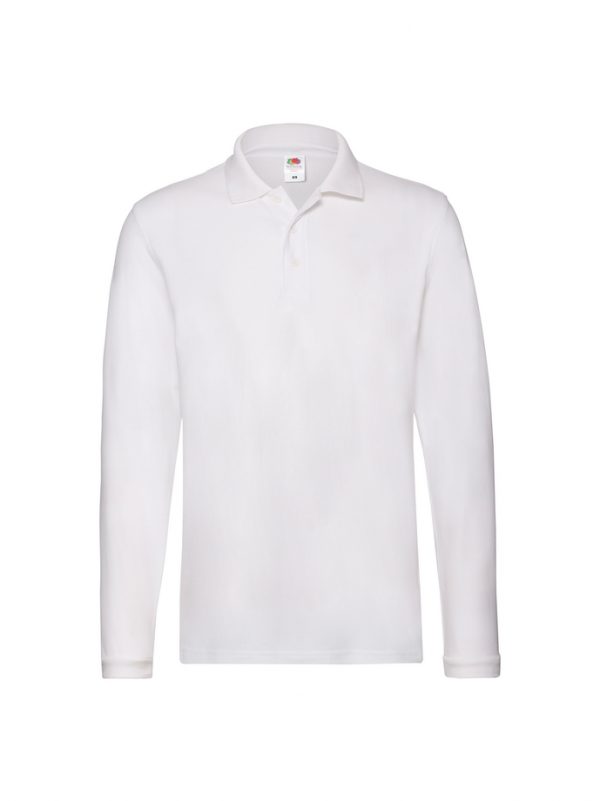 Fruit of Loom Premium Long Sleeve Polo (Clearance) - Image 9