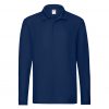 Protex Long Sleeve Polo NAVY (Clearance)