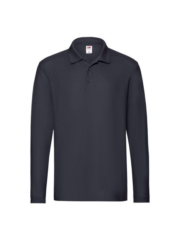 Fruit of Loom Premium Long Sleeve Polo (Clearance) - Image 7