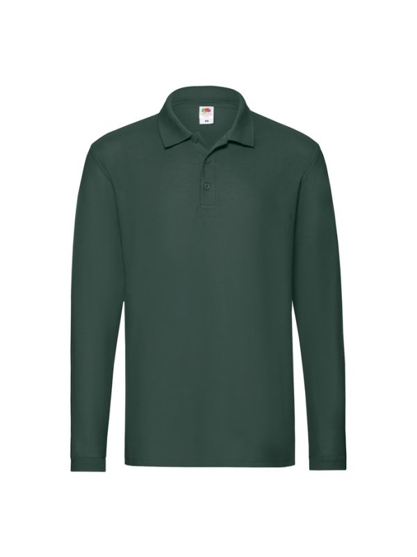 Fruit of Loom Premium Long Sleeve Polo (Clearance) - Image 8