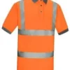 Aqua Classic Hi-Vis Orange Polo Shirt (Clearance)