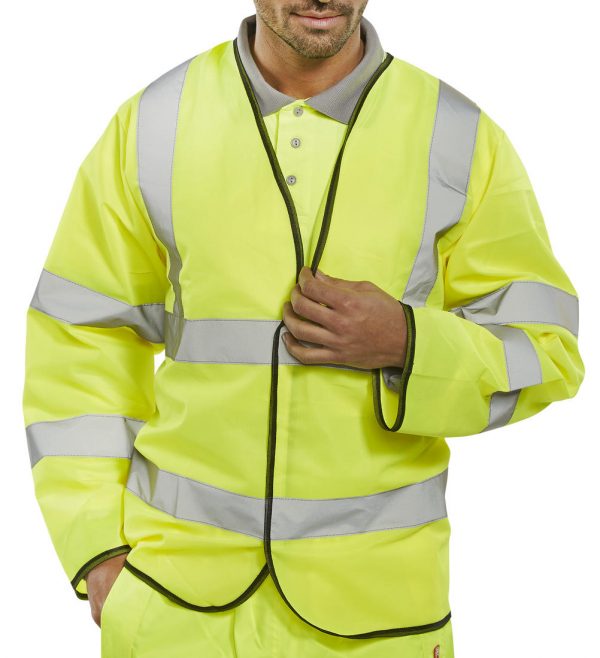 B-Seen PKJENG Hi-Viz Jerkin (Clearance)