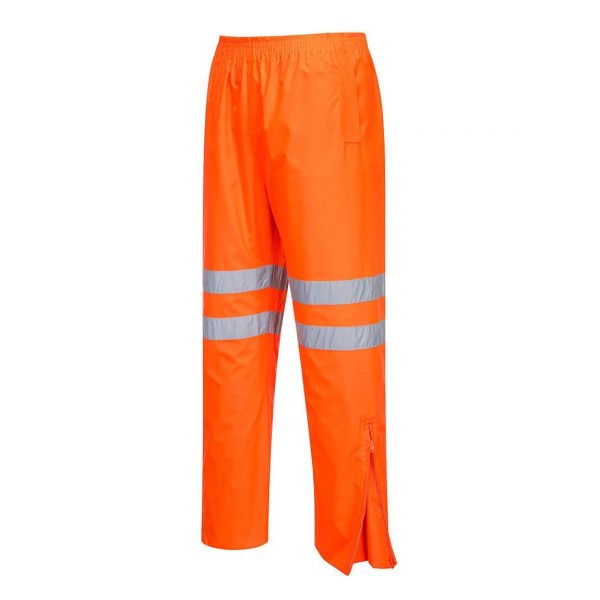 RT31 Portwest Hi-Vis Waterproof Railway Trousers (Clearance)