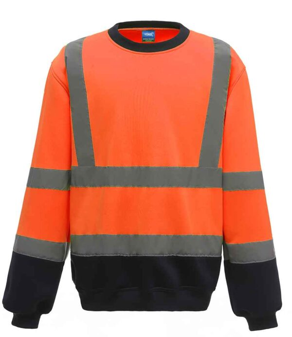 Yoko Hi Vis Sweatshirt (YK030) - Image 7