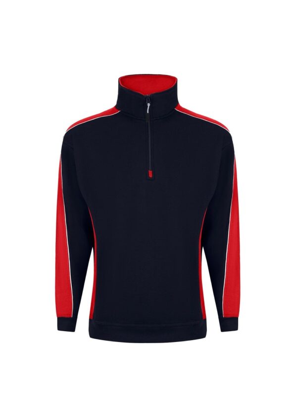 1288 Avocet 1/4 Zip Sweatshirt ORN - Image 7