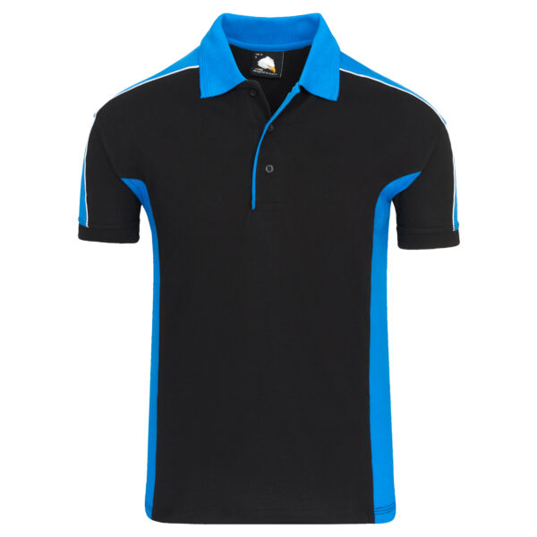 1188 Avocet Two Tone Polo shirt ORN - Image 6