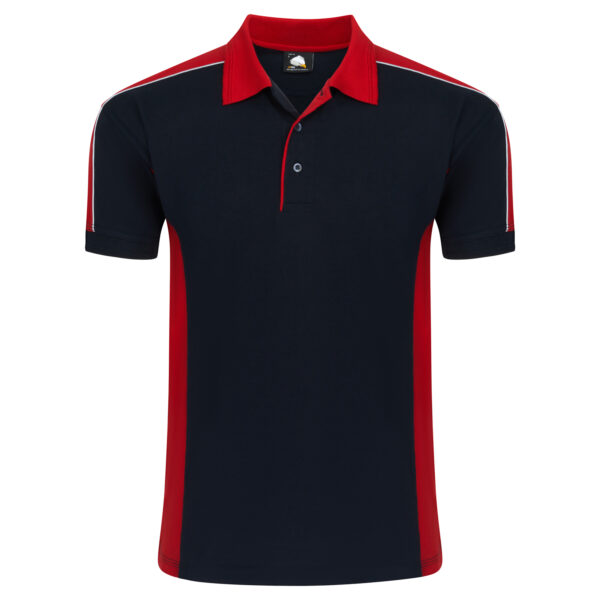 1188 Avocet Two Tone Polo shirt ORN - Image 7