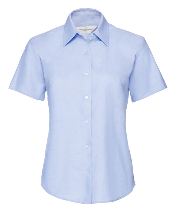 933F RUSSELL Ladies Short Sleeve Shirt (Clearance) - Image 2