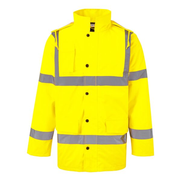 210 Hi Vis Motorway Jacket - Image 2