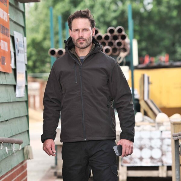 234 Fort Holkham Hooded Softshell Jacket