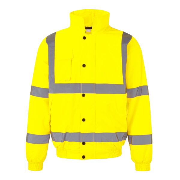 265 Hi Vis Bomber Jacket - Image 2