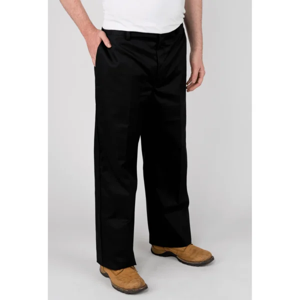 5145 Black Chefs Trousers