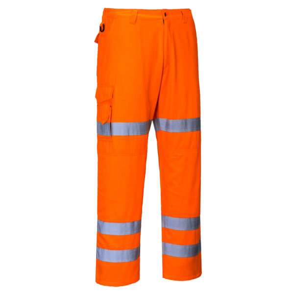 RT49 Hi-Vis Three Band Work Trousers