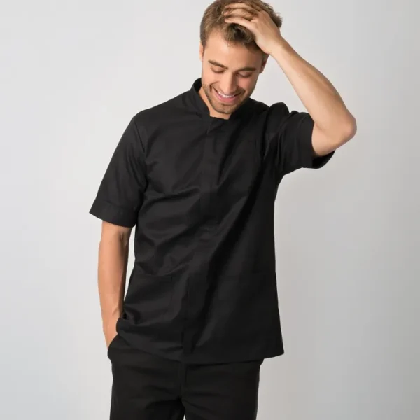 NM7 Mens Mandarin Collar Tunic