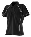 LV371 Women's piped performance polo Finden Hales - Image 11