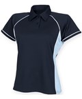 LV371 Women's piped performance polo Finden Hales - Image 8