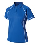 LV371 Women's piped performance polo Finden Hales - Image 5