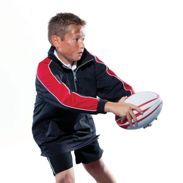 KK995 Adults Red/Black Training Top DISCOUNTINED (CLEARANCE) - Image 2