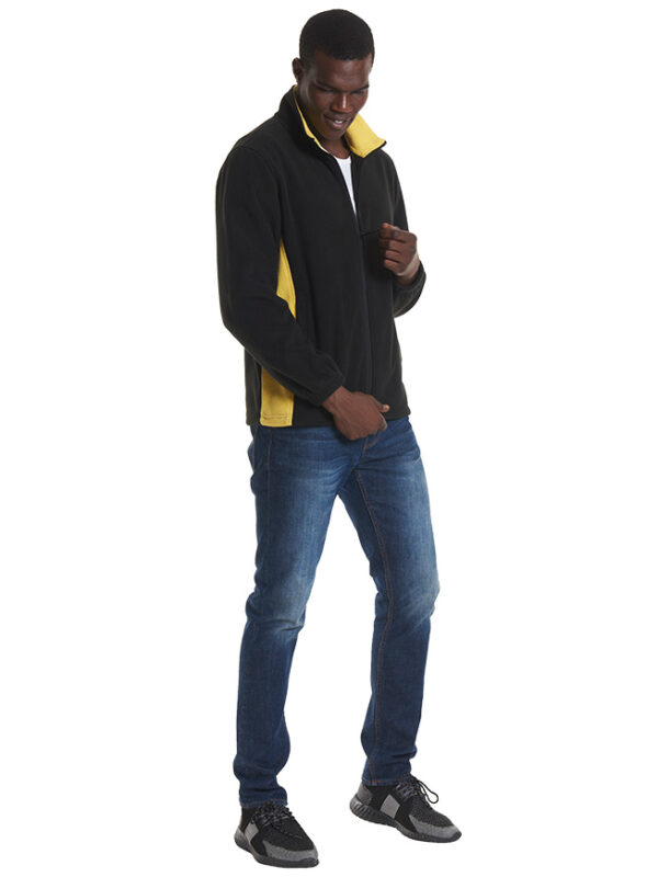UC617 Two Tone Full Zip Fleece