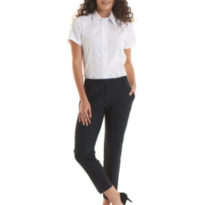 UC712 Ladies Poplin Half Sleeve Shirt