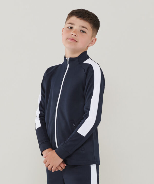 LV873 Kids knitted tracksuit top - Image 2