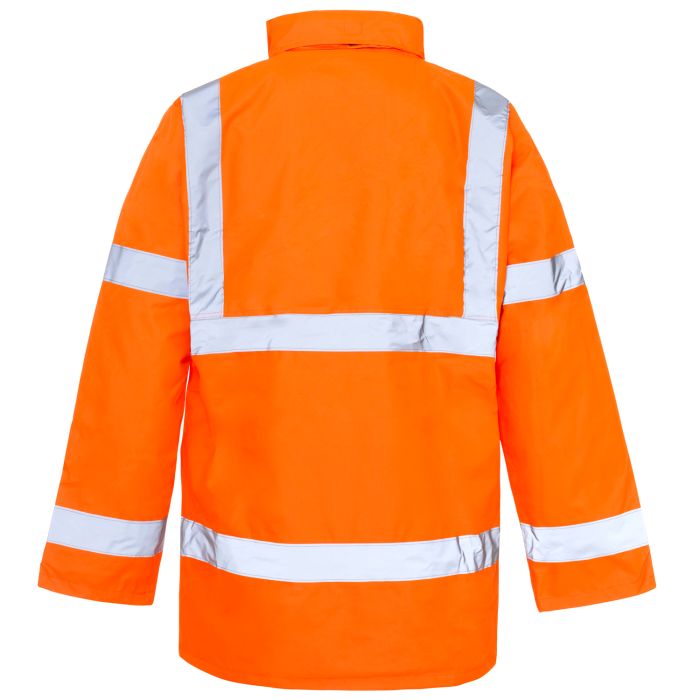35481 Hi Vis Orange Standard Parka (H32) - Image 2